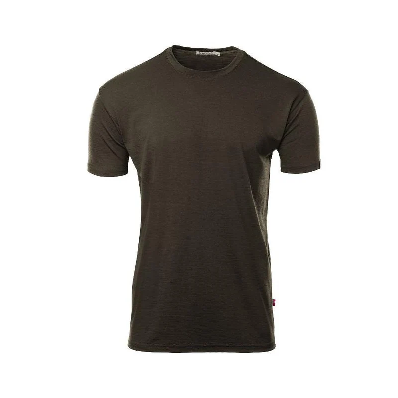 Aclima - Lightwool 180g Herren-Klassiker-T-Shirt // Asphalt