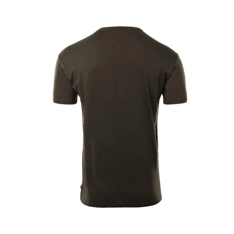 Aclima - Lightwool 180g Herren-Klassiker-T-Shirt // Asphalt