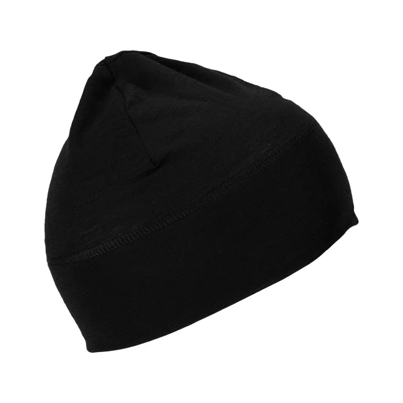 Aclima - Lightwool Beanie-Mütze // Schwarz