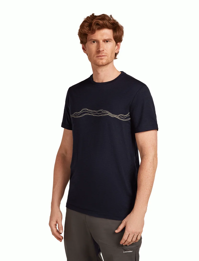 Men Mer 150 TechLite SS Tee Mounta Pulse