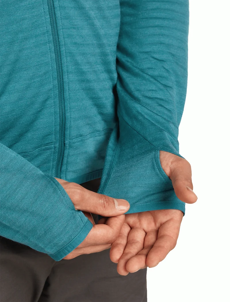 Men Merino Blend 300 RealFleece™ Descender LS Zip