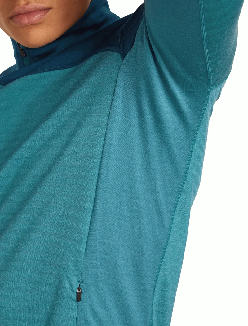 Men Merino Blend 300 RealFleece™ Descender LS Zip