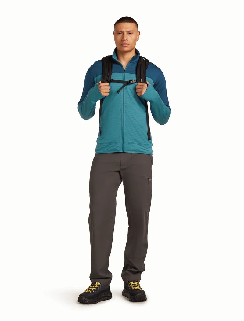 Men Merino Blend 300 RealFleece™ Descender LS Zip