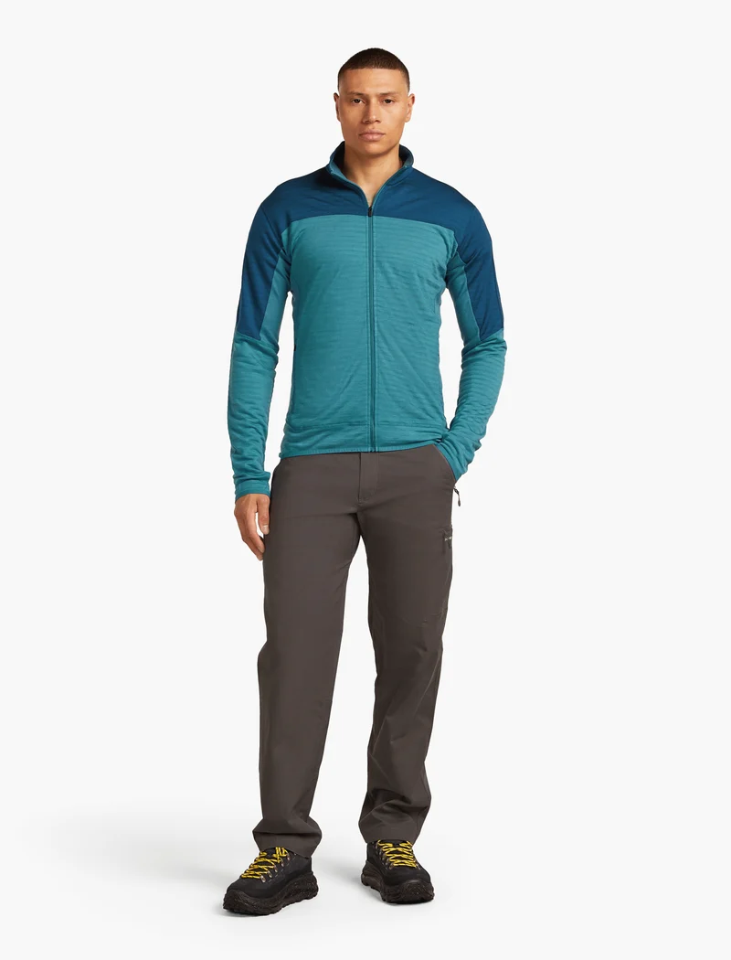 Men Merino Blend 300 RealFleece™ Descender LS Zip