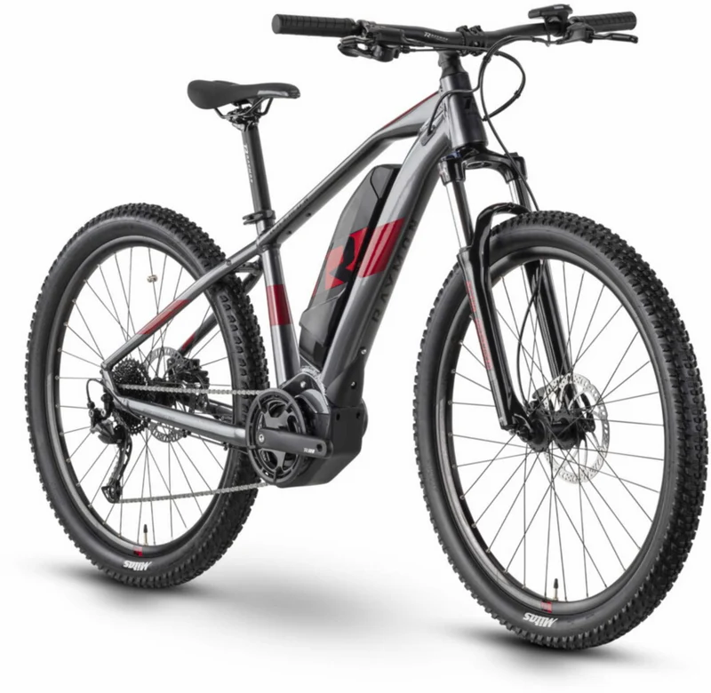 Raymon HardRay E 3.0 500 Wh E-Bike Hardtail Diamant 27,5" anthracite metallic/deep red