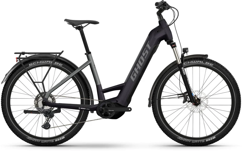 Ghost E-Teru Advanced EQ Low 750 Wh E-Bike Hardtail Wave 27,5" black/dark grey - glossy