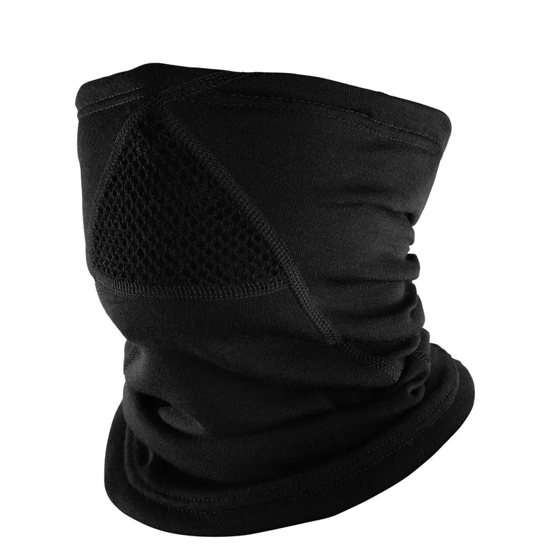 Aclima - Doublewool Neckgaiter Ausschnitt // Schwarz