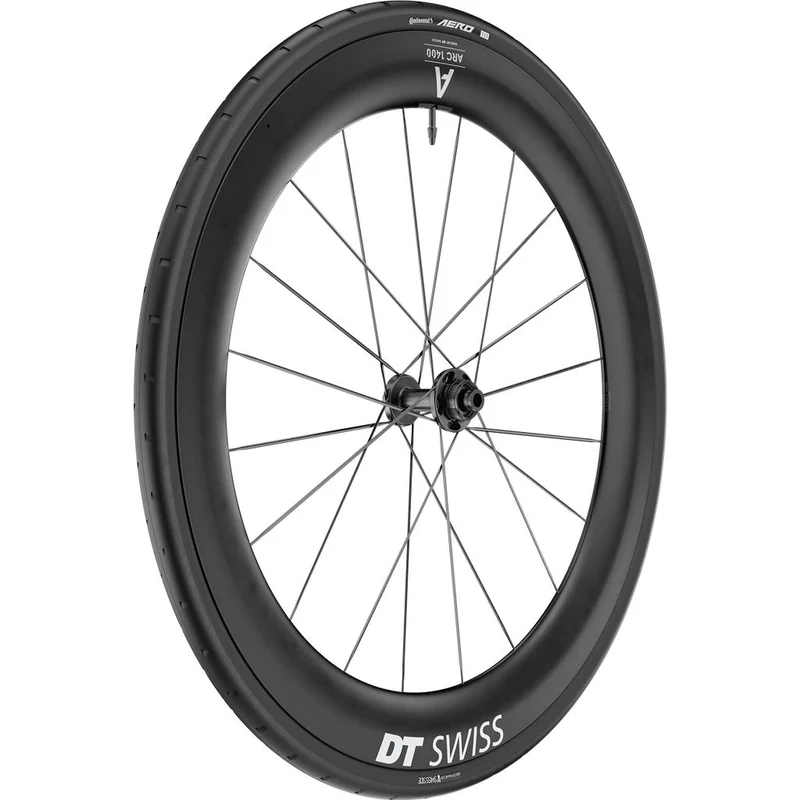 DT Swiss 28", Carbon, Center Lock,100/12mm TA VR DT Swiss ARC1400 Dicut WTS DB 65