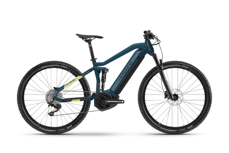 Haibike FullNine 5 29" blue/canary