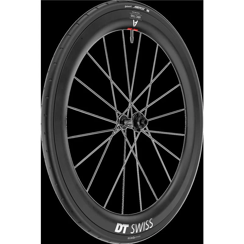 DT Swiss 28", sw, Carbon, Center Lock,100/12mm TA VR DT Swiss ARC 1100 Dicut WTS DB 55