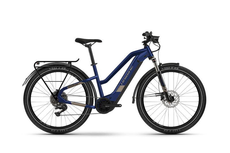 Haibike Trekking 7 Mid 27,5" blue/ sand