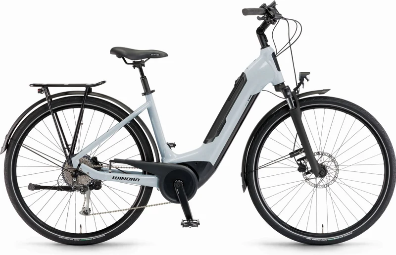 Winora Tria X9 500 Wh E-Bike Wave 28" ice