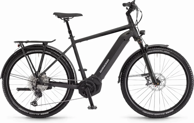 Winora Yucatan 12 Pro 630 Wh E-Bike Diamant 27,5" schwarz matt