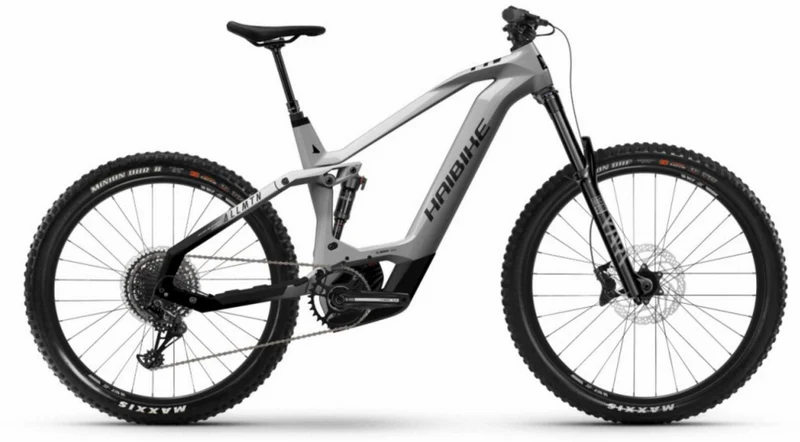 Haibike AllMtn CF 9 750 Wh E-Bike Fully 29"/27,5" gloss grey black