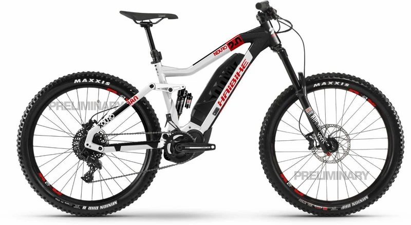 Haibike XDURO NDURO 2.0 E-Bike 27,5" Schwarz/Silber/Rot