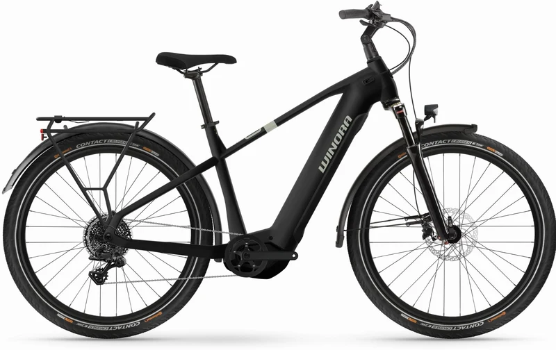 Winora Yucatan X10 720 Wh E-Bike Diamant 27,5" black matte