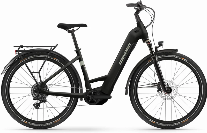 Winora Yucatan X10 720 Wh E-Bike Wave 27,5" black matte