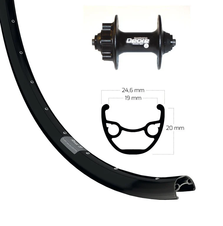 Winora V-Rad 29" Deore 6.Loch schwarz SSP 32L Ryde Rival 19 Disc schw.Niro-Spei.(sz)