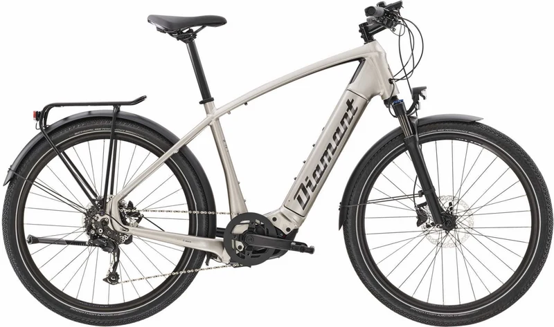 Diamant Zouma+ 500 Wh E-Bike Herren 27,5" Iridiumsilber Metallic