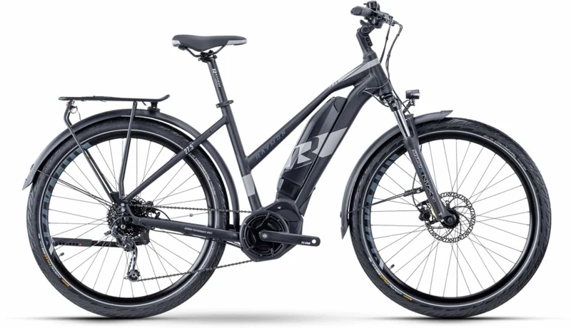 Raymon TourRay E 3.0 500 Wh E-Bike 27,5" Trapez black/grey matt