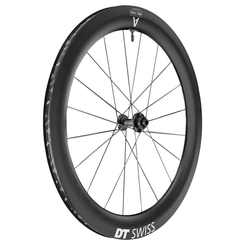 DT Swiss 28", Carbon, sw, Center Lock, 100/12 TA VR DT Swiss ARC 1400 Dicut 65 DB