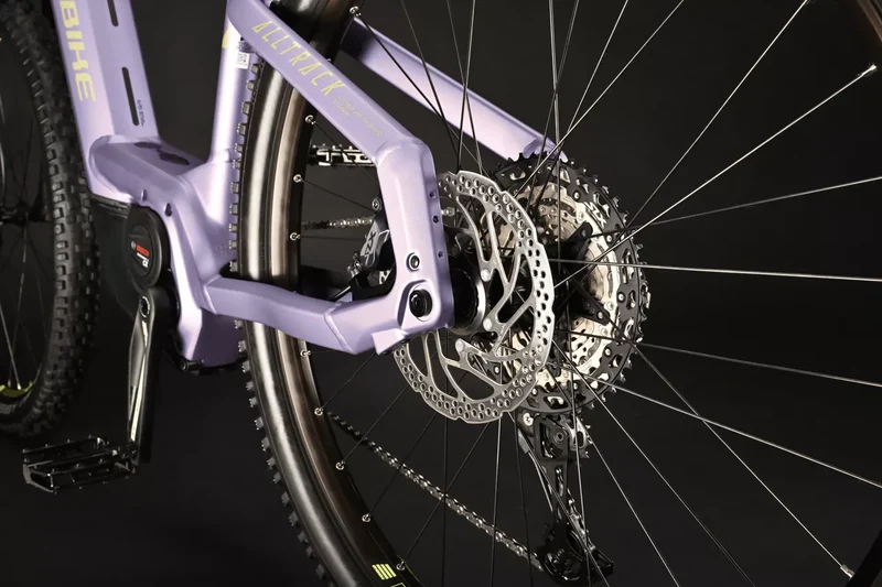 Haibike AllTrack 11 750 Wh E-Bike Hardtail Diamant royal viola/lemon - matt