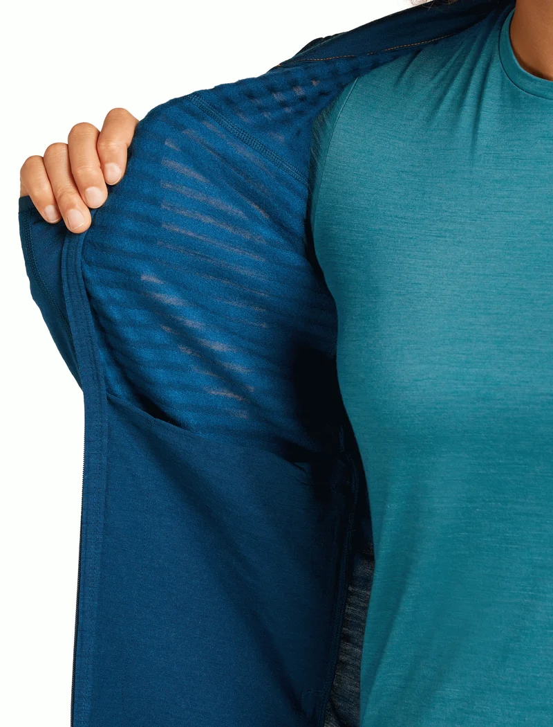 Women Merino Blend 300 RealFleece™ Descender LS Zip