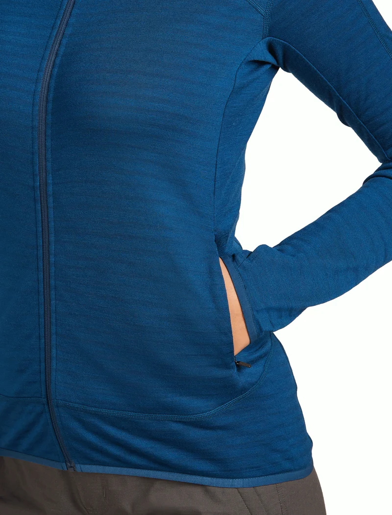 Women Merino Blend 300 RealFleece™ Descender LS Zip