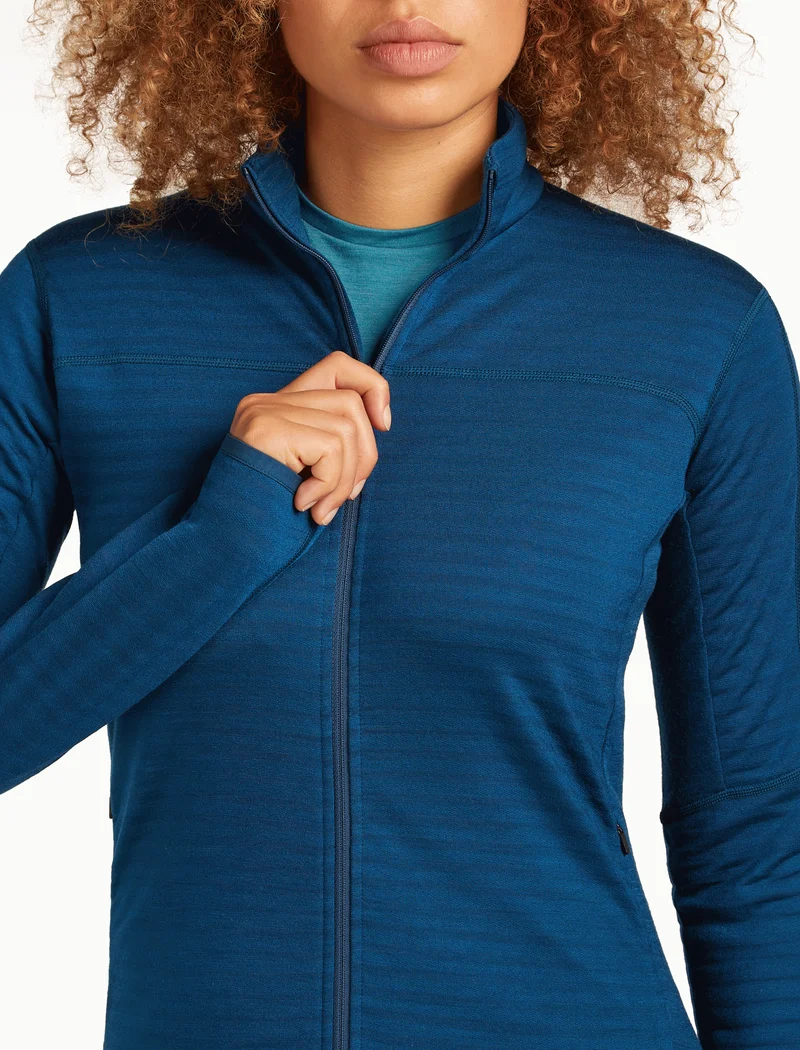 Women Merino Blend 300 RealFleece™ Descender LS Zip