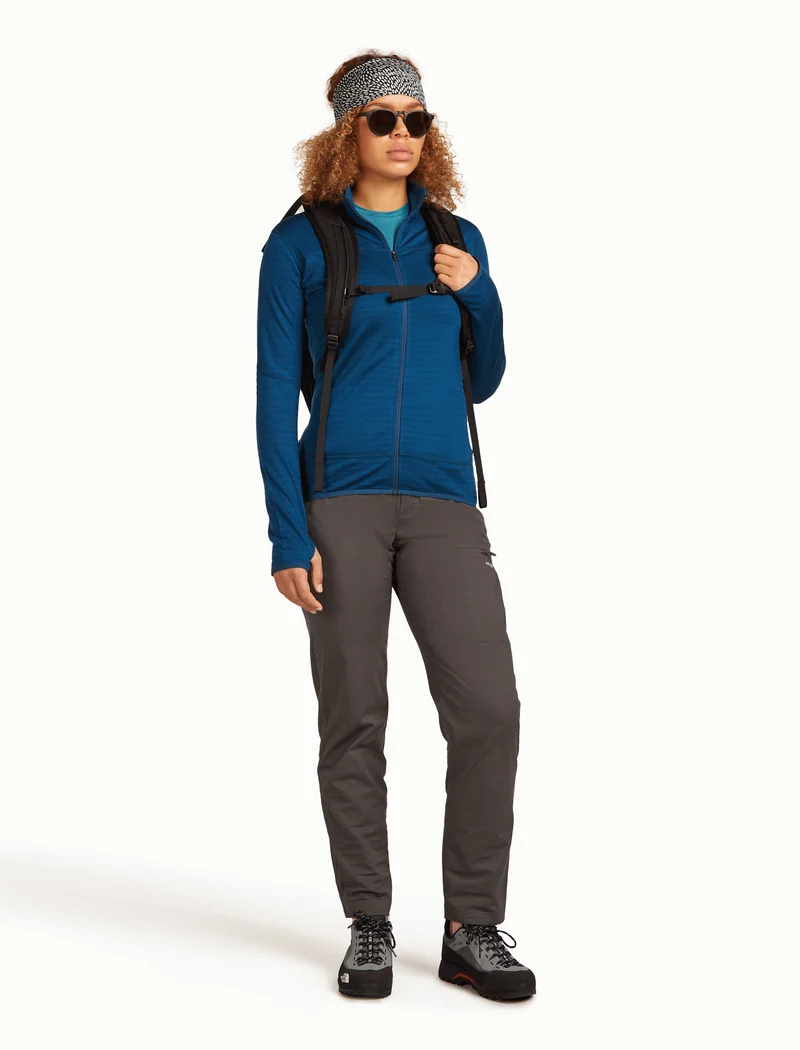 Women Merino Blend 300 RealFleece™ Descender LS Zip