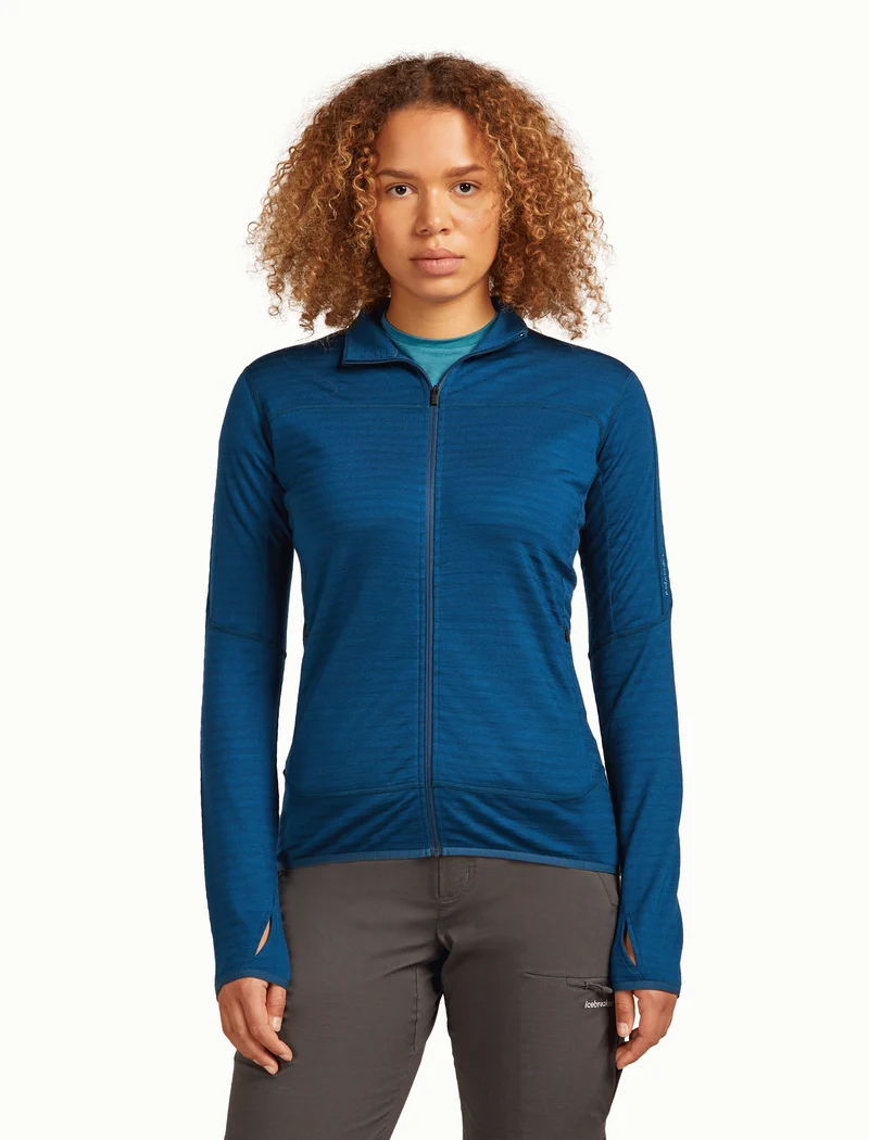 Women Merino Blend 300 RealFleece™ Descender LS Zip