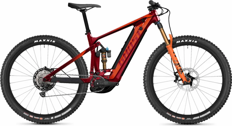 Ghost E-Riot Trail CF Pro 625 Wh E-Bike 29" dark red/orange