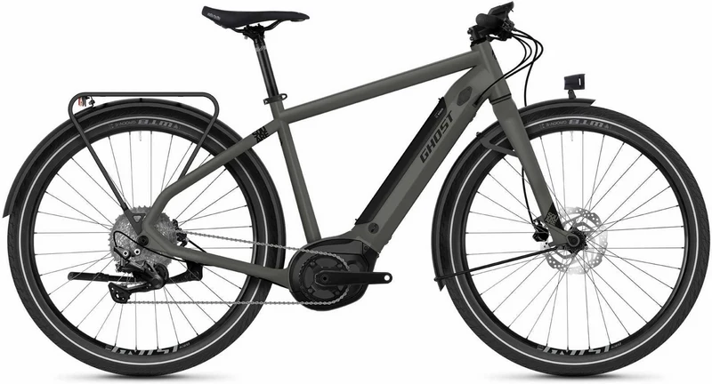 Ghost E-Square Travel B4.7+ 500 Wh E-Bike Herren 27,5" rock/jet black