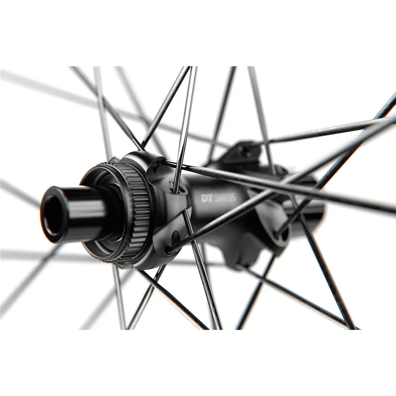 DT Swiss 28", Alu, sw, CL,142/12mm TA, Shimano HR DT Swiss E 1800 Spline DB 30 28"/22mm