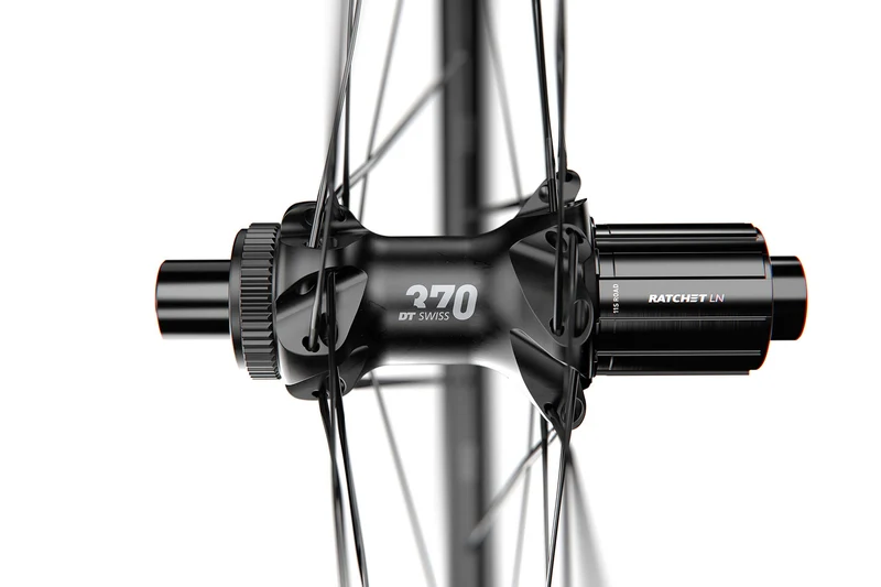 DT Swiss 28", Alu, sw, CL,142/12mm TA, Shimano HR DT Swiss E 1800 Spline DB 30 28"/22mm
