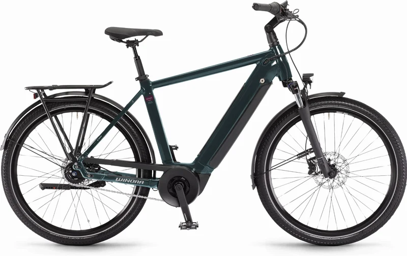Winora Sinus N8f 500 Wh E-Bike Diamant 27,5" petrol