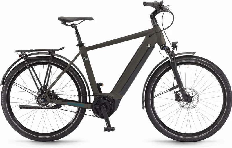 Winora Sinus R5f 625 Wh E-Bike Diamant 27,5" peat matt