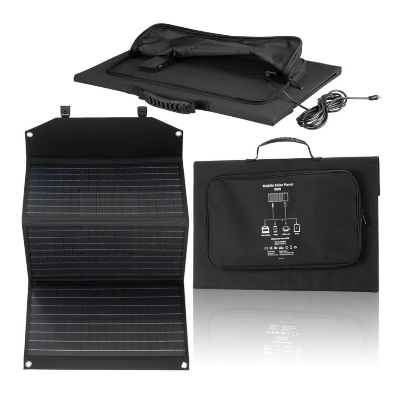 Bresser - Mobiles Solar-Solarmodul 90W