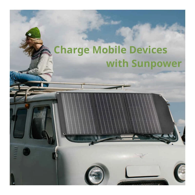 Bresser - Mobiles Solar-Solarmodul 90W
