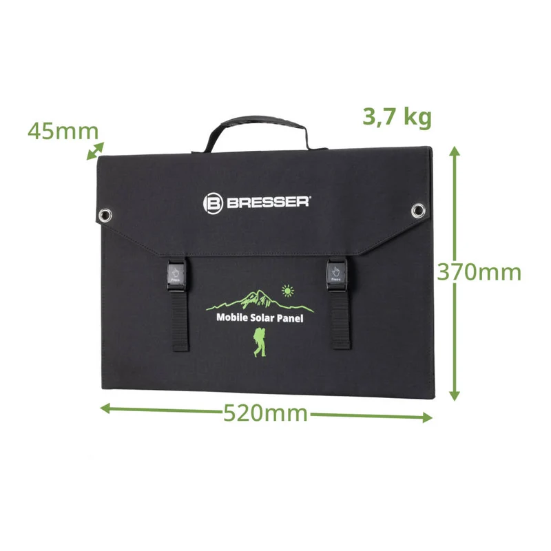 Bresser - Mobiles Solar-Solarmodul 90W