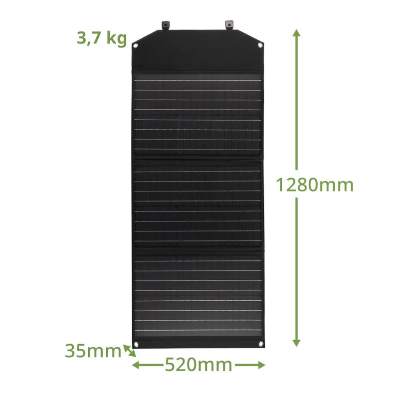 Bresser - Mobiles Solar-Solarmodul 90W