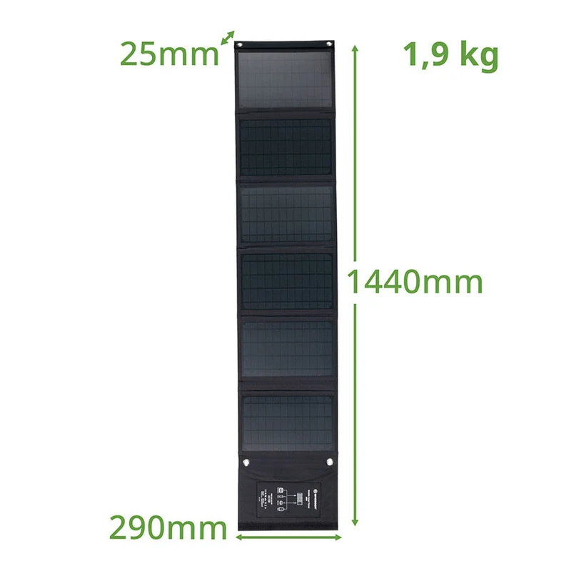 Bresser - Mobiles Solarpanel 40W