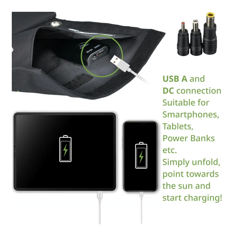 Bresser - Mobiles Solar-Solarmodul 21W