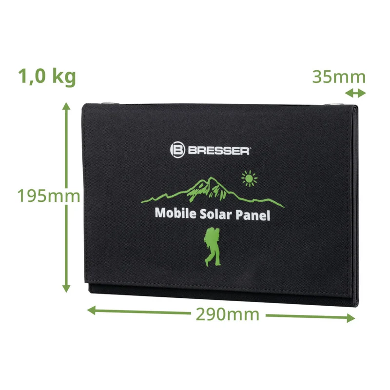 Bresser - Mobiles Solar-Solarmodul 21W