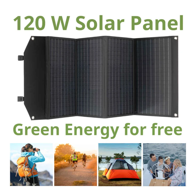 Bresser - Mobiles Solar-Solarmodul 120W
