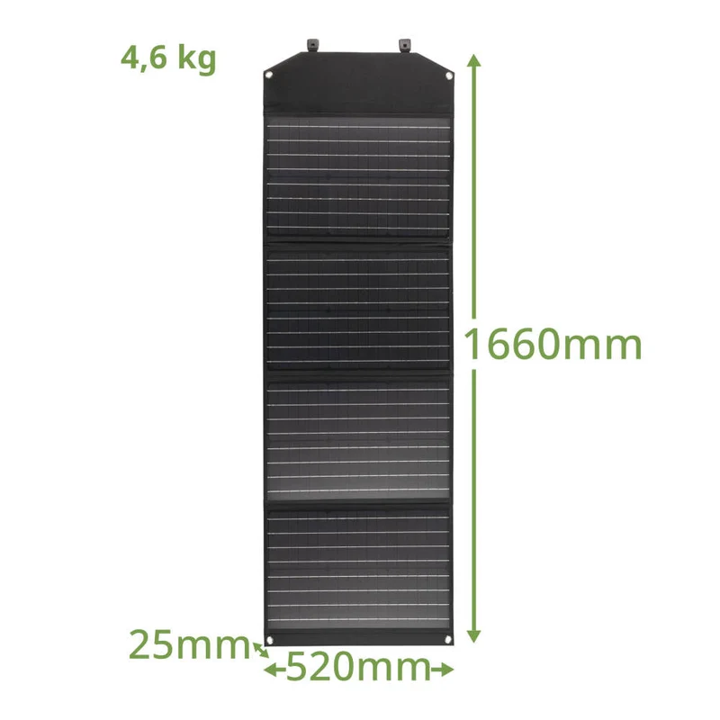 Bresser - Mobiles Solar-Solarmodul 120W