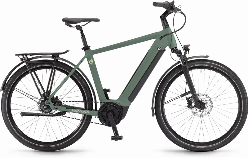 Winora Sinus R8f eco 500 Wh E-Bike Diamant 27,5" defender matt