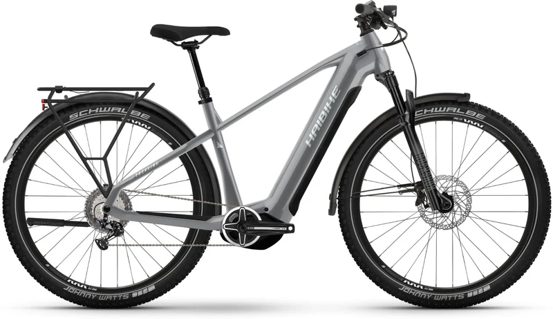 Haibike Trekking 7 720 Wh E-Bike Diamant 27,5" urban grey/white - gloss