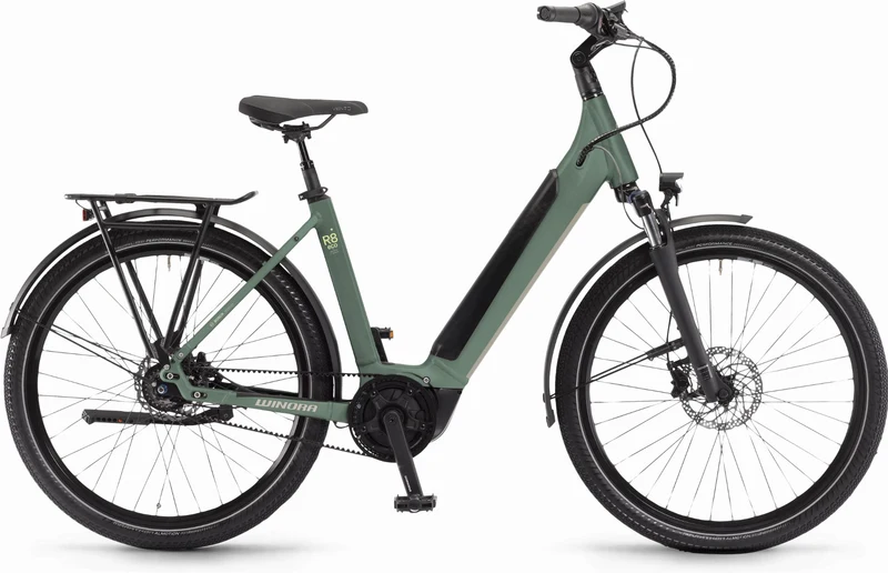 Winora Sinus R8f eco 500 Wh E-Bike Wave 27,5" defender matt