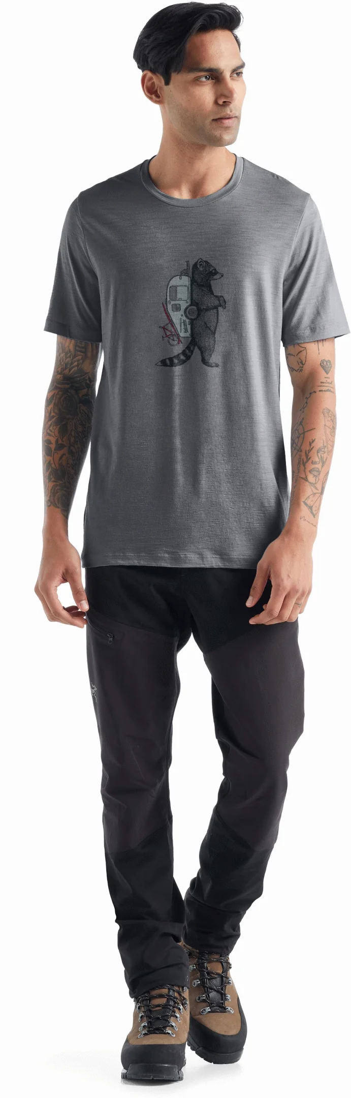 Tech Lite II SS Tee Waschbar Wandering M